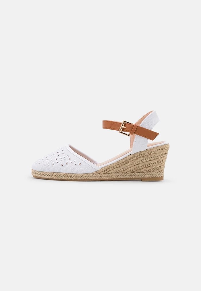 Sandale ANNA FIELD Anna Field Wedge Sandals Blanche Femme | LPZ-0086569